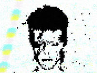 markvomit vhs pixels davidbowie GIF
