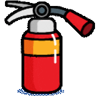 Fire Fighter Sticker by Tiny Minies