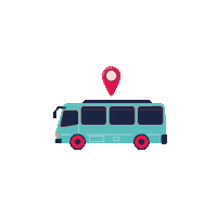 Public Transport Bus Sticker by Sila Qatar