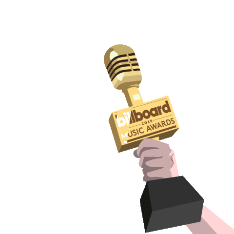 Congratulations Trophy Sticker by Billboard Music Awards