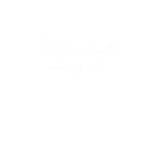 ilamalettering love home cook with love Sticker
