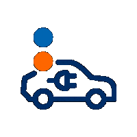 vr-payment car power drive sustainable Sticker
