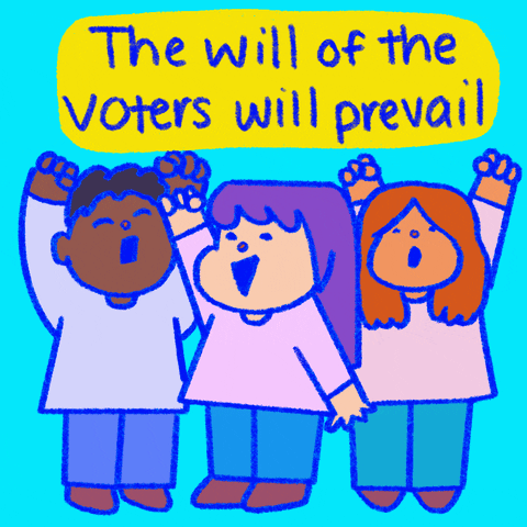 Prevail Election Results GIF by Creative Courage