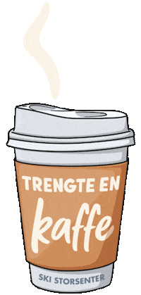 Coffee Love Sticker by Ski Storsenter