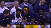excited myles turner GIF by Indiana Pacers