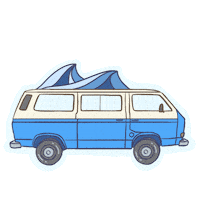 Camping Road Trip Sticker
