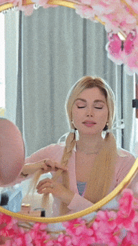 Hairstyling Happyvibes GIF