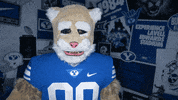 Rock Paper Scissors Cosmo GIF by BYU Cougars