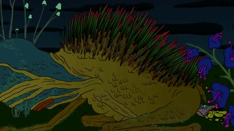 chadvangaalen giphydvr animation monster canada GIF