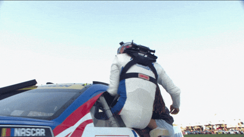 Stock Car Racing Celebration GIF by NASCAR