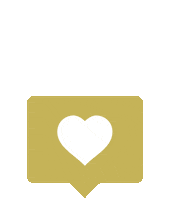 heart gold Sticker by Booker High School