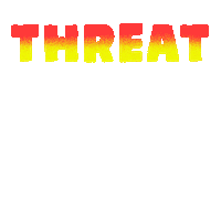 Text gif. Stylized text appears against a transparent background with the message, “They are an ongoing threat to our freedom to vote, our voice, and our future elections.”