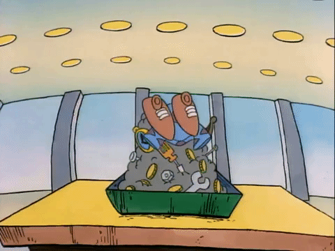 rockos modern life nicksplat GIF