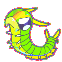 Rainbow Sparkling Sticker by Miyrumiyru