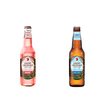 apple cider drinking Sticker by Angry Orchard