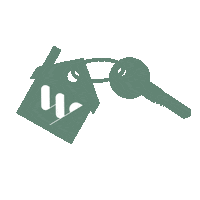 Home Sweet Home Keys Sticker by Works Real Estate