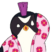 Confused Penguin Sticker by Pudgy Penguins
