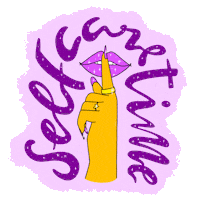 Love Myself Shut Up Sticker by martaduartedias