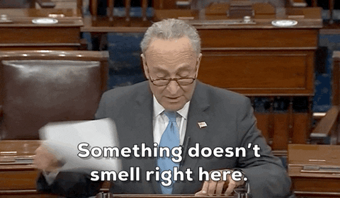 Chuck Schumer GIF by GIPHY News