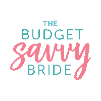 budgetsavvybride savvy wedding planning on a budget budgetsavvybride Sticker