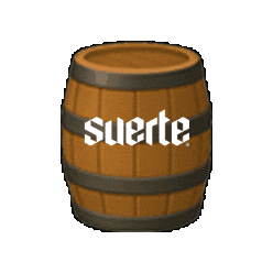 Lucky You Good Luck Sticker by Suerte Tequila