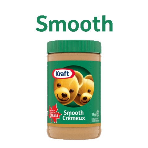 kraftpeanutbutter_ca bears sandwich jam smooth Sticker