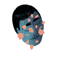Blooming Flower Power Sticker by Elodieflvt