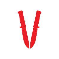 VigorGame knives vigor v logo bohemia interactive Sticker