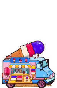 Icecream Truck Sticker by Tiny Minies