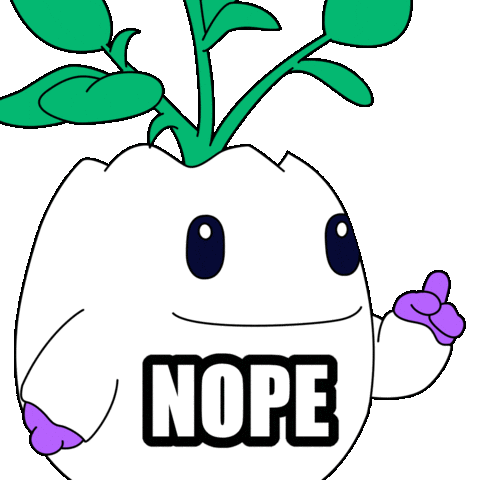 Angry No Way Sticker by Magic Eden