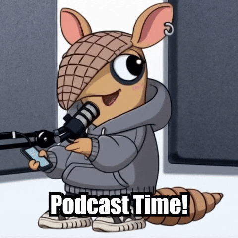 Podcast Recording GIF by Chillo Dillo