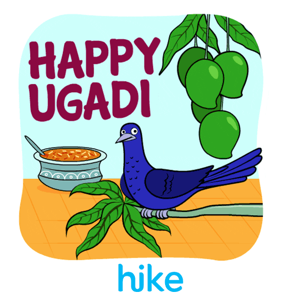 Telugu New Year Indian Sticker by Hike Sticker Chat