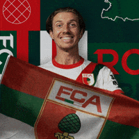 Football Smile GIF by FC Augsburg 1907