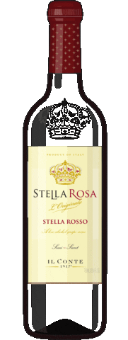Red Wine Sticker by Stella Rosa Wines