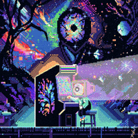 Sachcoothearty art animation tv games GIF