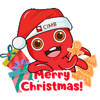 Christmas Presents Sticker by CIMB Bank