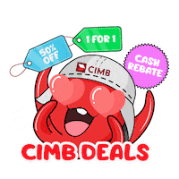 Sale Offer Sticker by CIMB Bank