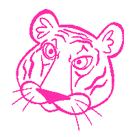 Big Cat No Sticker by jecamartinez