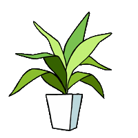 Flower Plant Sticker