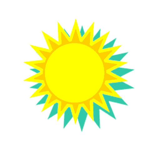 CocoCreatess giphyupload sticker sun sunny Sticker