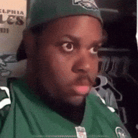 Shocked Blank Face GIF