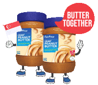 FairPrice_SG peanut butter block party hdb singapore national day Sticker