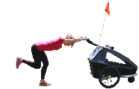 LAUFMAMALAUF sport fitness laufmamalauf leglift Sticker