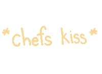 Chef Kiss Sticker