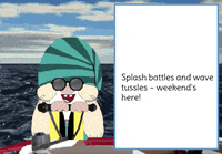 Water Skiing Summer GIF
