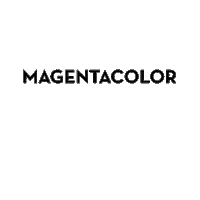 Print Printing Sticker by Magenta Color
