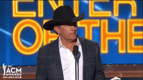 george strait GIF by Academy of Country Music Awards 
