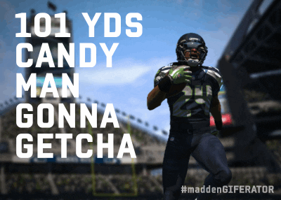 Seattle Seahawks GIF by Madden Giferator