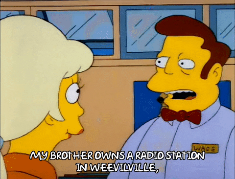 Season 3 Radio GIF by The Simpsons