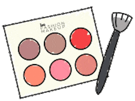 Beauty Blush Sticker by I'm Fashion Makeup